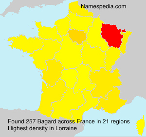 Surname Bagard in France Surname Bagard in France