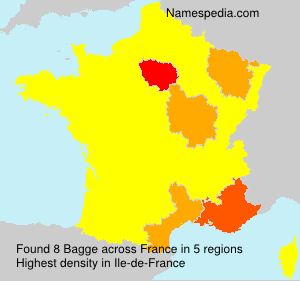 Surname Bagge in France Surname Bagge in France