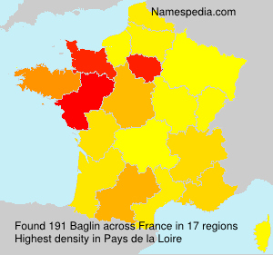 Surname Baglin in France Surname Baglin in France