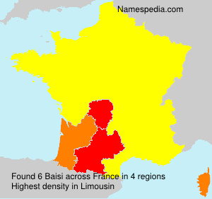 Surname Baisi in France Surname Baisi in France