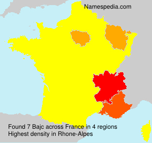 Surname Bajc in France Surname Bajc in France