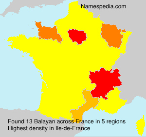 Surname Balayan in France Surname Balayan in France