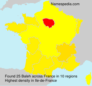 Surname Baleh in France Surname Baleh in France