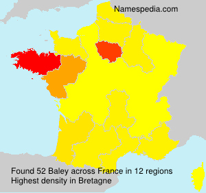 Surname Baley in France Surname Baley in France