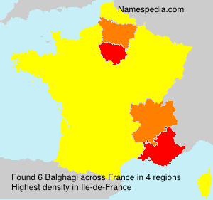 Surname Balghagi in France Surname Balghagi in France