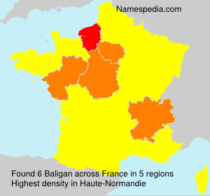 Surname Baligan in France Surname Baligan in France