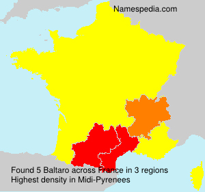 Surname Baltaro in France Surname Baltaro in France