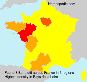 Surname Banaletti in France Surname Banaletti in France