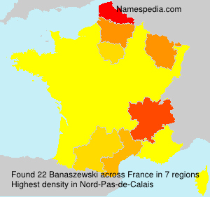 Surname Banaszewski in France Surname Banaszewski in France