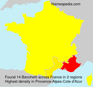 Surname Banchetti in France Surname Banchetti in France