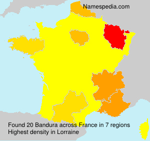 Surname Bandura in France Surname Bandura in France