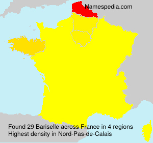 Surname Bariselle in France Surname Bariselle in France