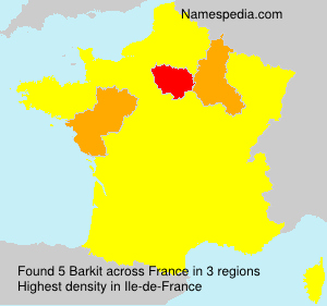 Surname Barkit in France Surname Barkit in France