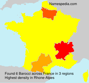 Surname Barocci in France Surname Barocci in France