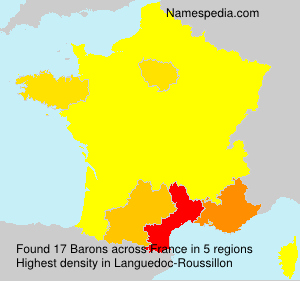 Surname Barons in France Surname Barons in France