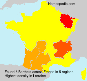 Surname Bartheld in France Surname Bartheld in France