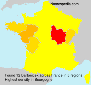 Surname Bartonicek in France Surname Bartonicek in France