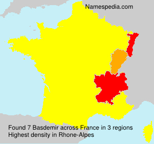 Surname Basdemir in France Surname Basdemir in France