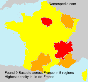 Surname Basseto in France Surname Basseto in France