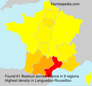 Surname Bastouil in France Surname Bastouil in France