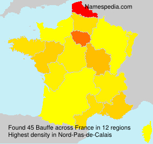 Surname Bauffe in France Surname Bauffe in France