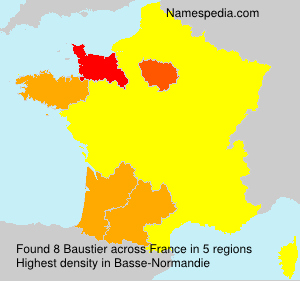 Surname Baustier in France Surname Baustier in France
