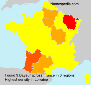 Surname Bayeur in France Surname Bayeur in France