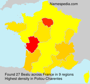 Surname Bealu in France Surname Bealu in France