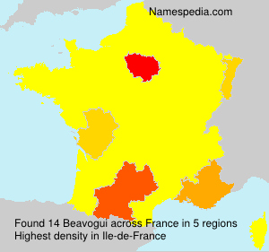 Surname Beavogui in France Surname Beavogui in France