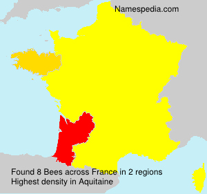 Surname Bees in France Surname Bees in France