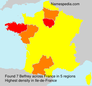 Surname Beffrey in France Surname Beffrey in France