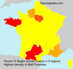 Surname Beglin in France Surname Beglin in France