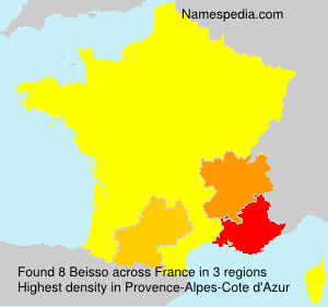 Surname Beisso in France Surname Beisso in France