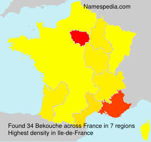 Surname Bekouche in France