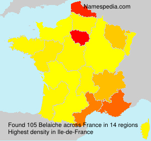 Surname Belaiche in France Surname Belaiche in France