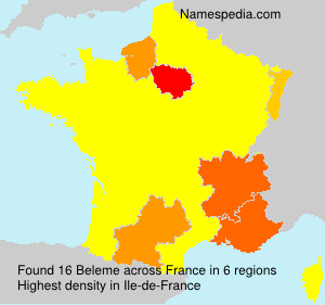 Surname Beleme in France Surname Beleme in France
