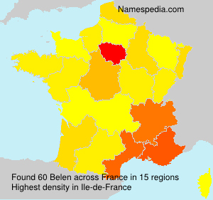 Surname Belen in France Surname Belen in France