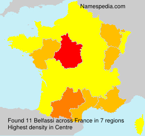 Surname Belfassi in France Surname Belfassi in France
