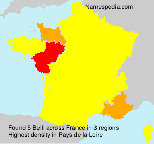 Surname Belfi in France Surname Belfi in France