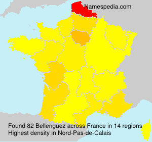 Surname Bellenguez in France Surname Bellenguez in France