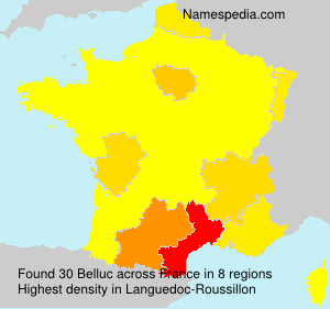 Surname Belluc in France Surname Belluc in France