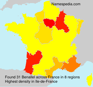 Surname Benallel in France Surname Benallel in France
