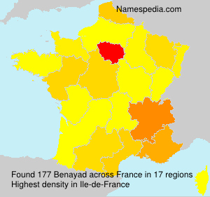 Surname Benayad in France Surname Benayad in France