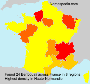 Surname Benbouali in France Surname Benbouali in France