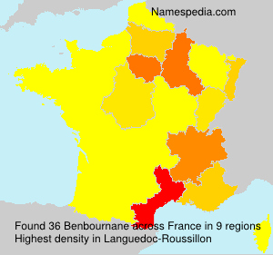 Surname Benbournane in France Surname Benbournane in France