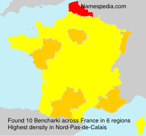 Surname Bencharki in France Surname Bencharki in France