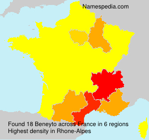 Surname Beneyto in France Surname Beneyto in France