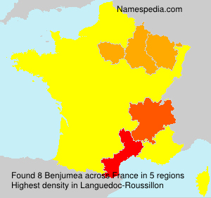 Surname Benjumea in France Surname Benjumea in France