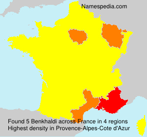 Surname Benkhaldi in France Surname Benkhaldi in France