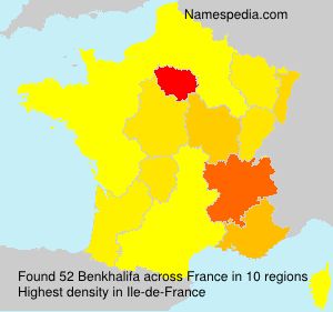 Surname Benkhalifa in France Surname Benkhalifa in France